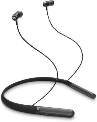 Buy JBL Live200 Bt In Ear Wireless Neckband With Microphone (Black) (1 Year) on EMI