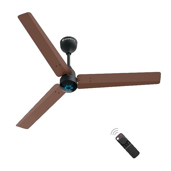 Buy Atomberg Renesa 1200mm BLDC Motor 5 Star Rated Sleek Ceiling Fans with Remote | Upto 65% Energy Saving | 2+1 Year Warranty (Brown and Black) on EMI