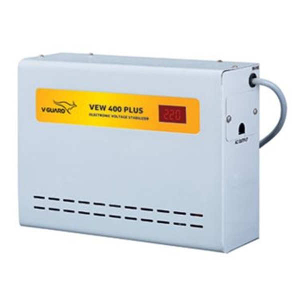 Buy V-Guard VEW 400 Plus Voltage Stabilizer (Grey)  on EMI