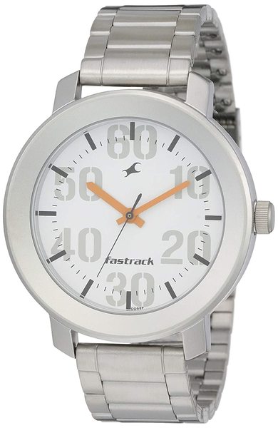 Buy Fastrack Casual Analog White Dial Men's Watch NM3121SM01 / NL3121SM01 on EMI