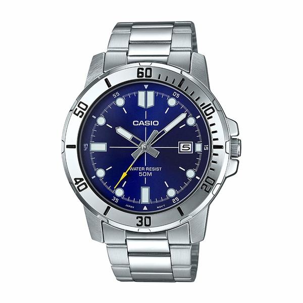 Buy Casio Enticer Analog Blue Dial Men's Watch - MTP-VD01D-2EVUDF (A1364) on EMI