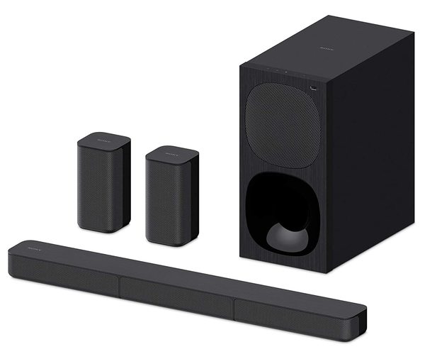 Buy Sony HT-S20R 5.1 Channel Dolby Digital Soundbar Home Theatre System with Bluetooth Connectivity - Black on EMI