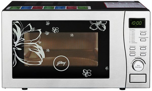 Buy Godrej 19 L Convection Microwave Oven (GMX 519 CP1, White Rose) on EMI