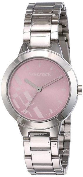 Buy Fastrack Analog Dial Women's Watch (Pink, 6150SM04)-NM6150SM04 / NL6150SM04 on EMI