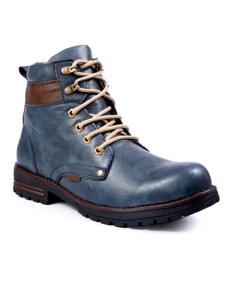 Buy Woakers Woaker Casual Blue Boots on EMI