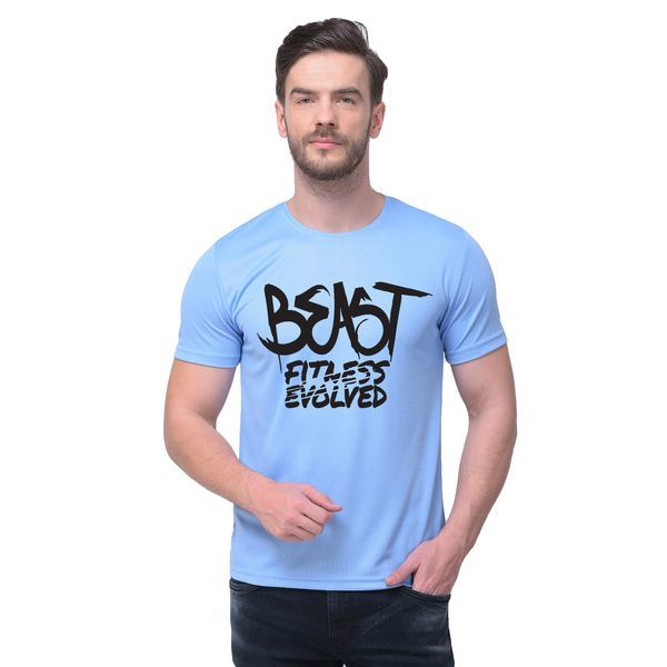 Buy BEAST printed casual tshirt on EMI