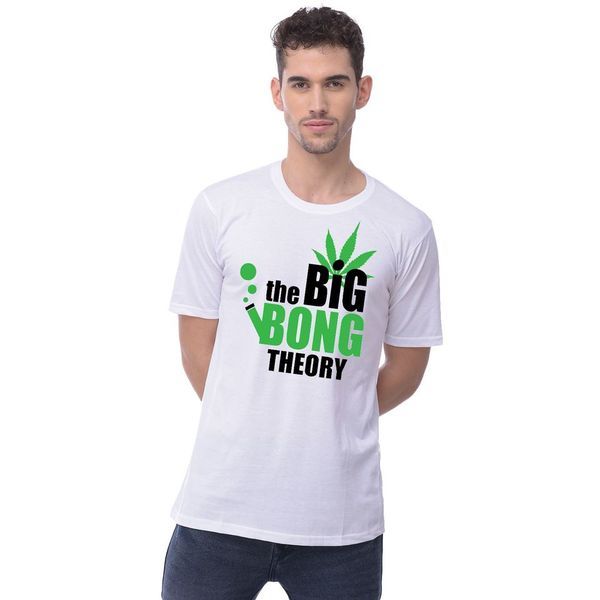 Buy BIG BONG ON WHITE ROUND NECK Tshirt on EMI