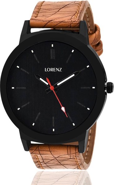 Buy Lorenz MK-1061A Dotted Big Black Dial Watch for Men & Boys on EMI
