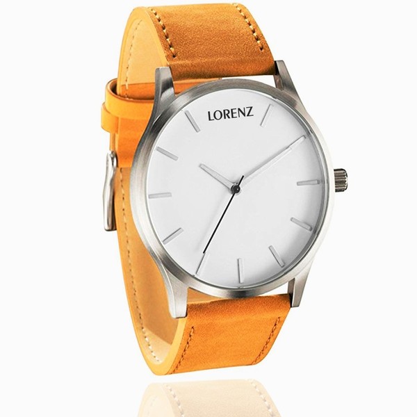 Buy Lorenz MK-1055A White Dial Corporate Look Casual Fit Analog Watch on EMI
