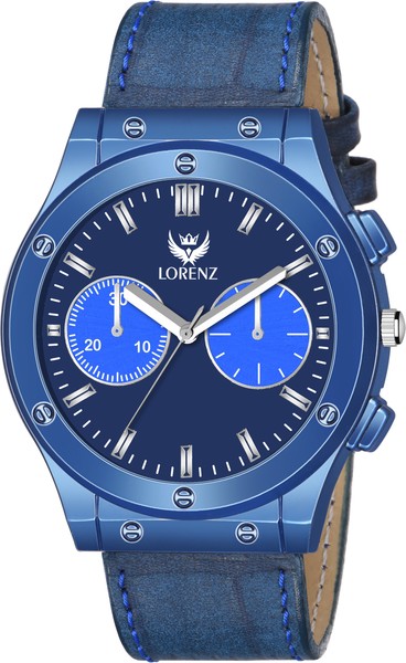 Buy Lorenz Casual Blue Dial Analog Watch for Men | Watch for Boys- MK-3031K on EMI