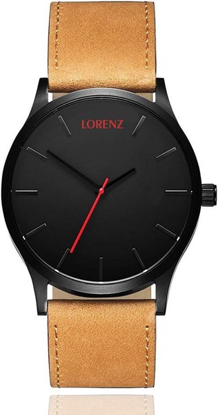 Buy LORENZ Analogue Black Dial Men's Watch - Mk-1049A on EMI