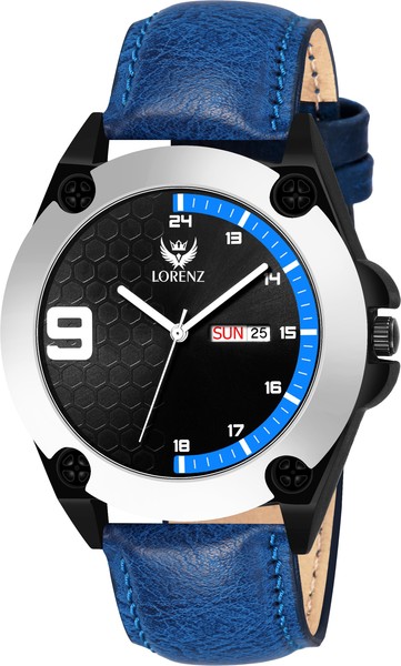 Buy Lorenz Casual Black Dial Watch for Men & Boys- MK-2039W on EMI