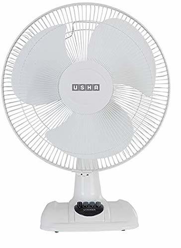 Buy USHA Striker Hi Speed 400mm Table Fan (White) on EMI