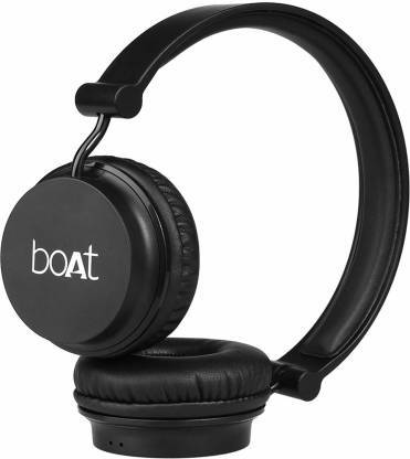 Buy boAt Rockerz 410 Over Ear Wireless Headphone (Black) (12 Months) on EMI