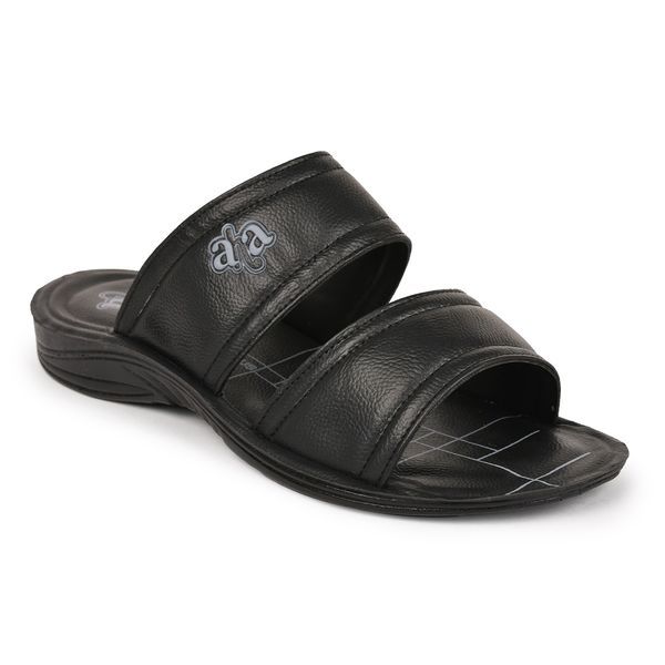 Buy Liberty A-HA Black Casual Slippers for Mens GHD-50 on EMI