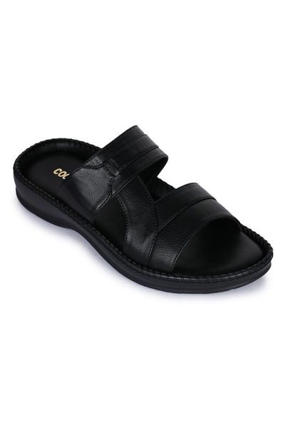Buy Liberty Coolers Black Casual Slippers for Mens K2-01 on EMI