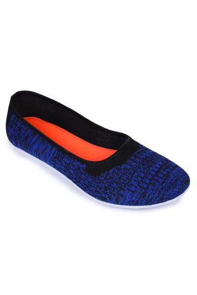 Buy Liberty Gliders Royal Blue Casual Ballerina for Ladies PRETTY-1 on EMI