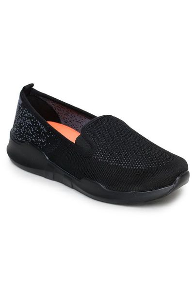 Buy Liberty Force 10 Black Sporty Casual Non Lacing for Ladies AVILA-06 on EMI