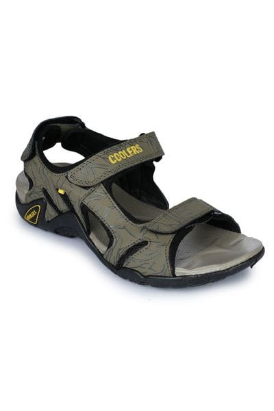 Buy Liberty Coolers Olive Green Sporty Casual Sandal for Mens 8141-05 on EMI