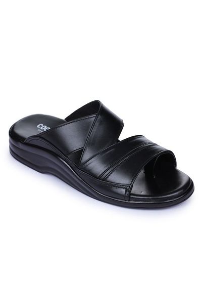 Buy Liberty Coolers Black Formal Slippers for Mens 7123-79 on EMI