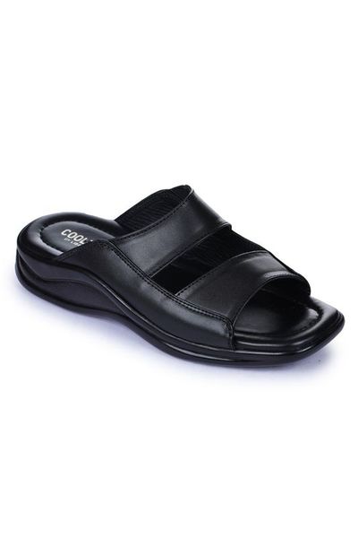 Buy Liberty Coolers Black Formal Slippers for Mens 2013-10 on EMI