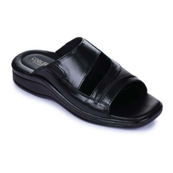 Buy Liberty Coolers Black Formal Slippers for Mens 2050-06 on EMI