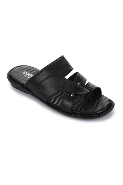 Buy Liberty Coolers Black Formal Slippers for Mens TRL-113 on EMI