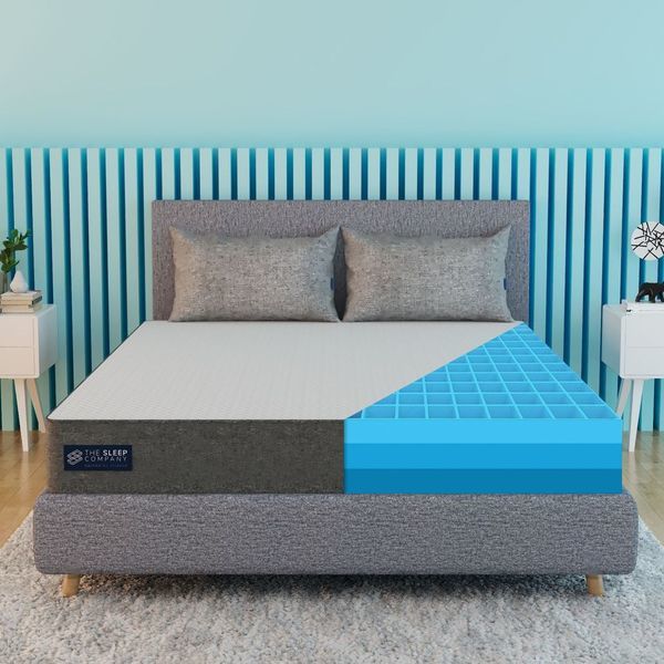 Buy The Sleep Company SmartGRID Luxe 6 Inch Soft Single Size Mattress (78x36x6 inches) on EMI