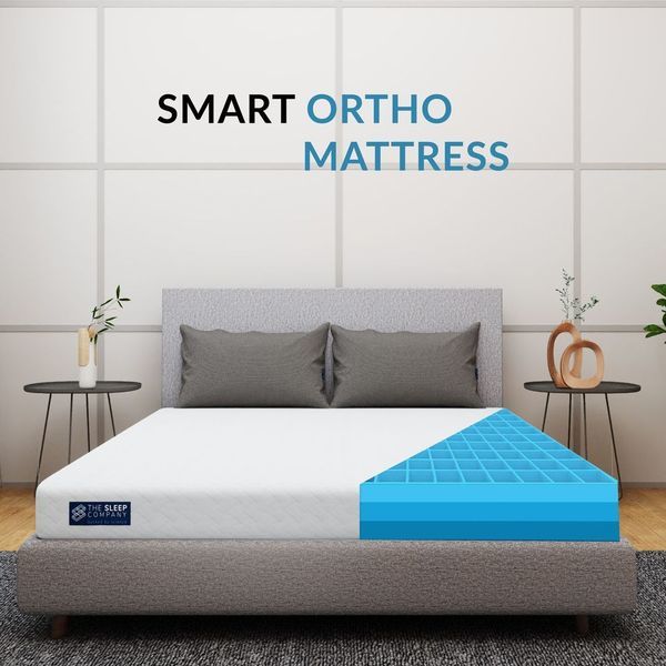 Buy The Sleep Company SmartGRID Ortho 5 Inch Medium Firm Single Size Mattress (78x36x5 inches) on EMI