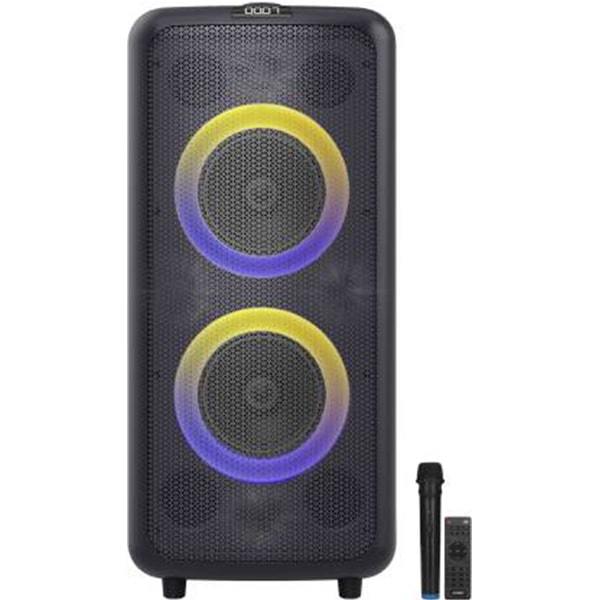 Buy F&D PA300 100 W Bluetooth Party Speaker (Black, Stereo Channel) on EMI