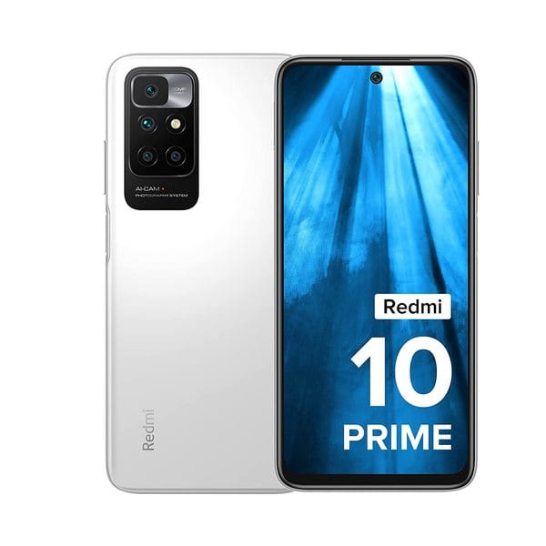 Buy Redmi 10 Prime (4 GB, 64 GB, Astral White, 6000 mAh) on EMI