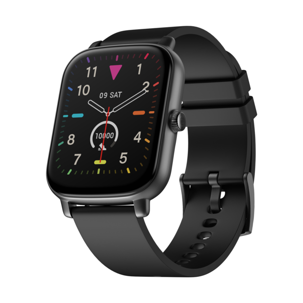 Buy Noise Colorfit Icon Buzz Jet Black (Bluetooth Calling Smart Watch with Voice Assistance, 1.69" Display, Built-in Games, Sleep, Spo2, HR Monitors) on EMI