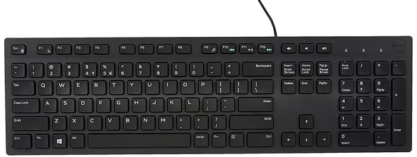 Buy Dell KB216 Wired Multimedia USB Keyboard on EMI