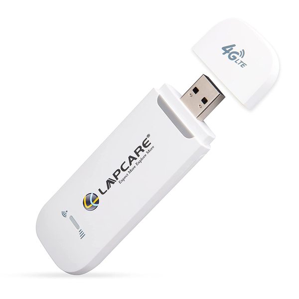 Buy Lapcare LDF90 4G USB Modem with Wi-Fi White (LOIOWD7280) on EMI