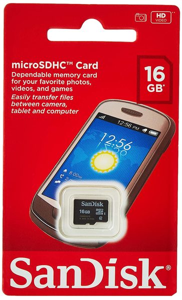 Buy Sandisk 16GB Micro SDHC Card Class 4 on EMI