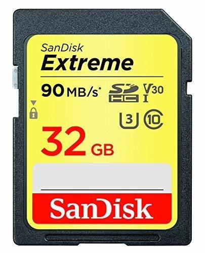 Buy SanDisk Extreme 32GB UHS-I SDHC Memory Card (SDSDXVE-032G-GNCIN) on EMI