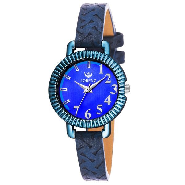 Buy Lorenz Fashion Fibre Blue Dial Watch for Women- AS-32A on EMI