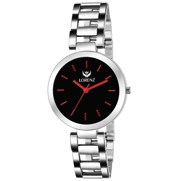 Buy LORENZ Analogue Black Dial Watch for Women | Watch for Girls - AS-46A on EMI