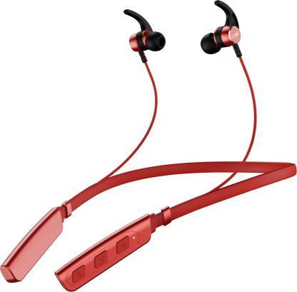 Buy boAt Rockerz 235v2 with ASAP charging Version 5.0 Bluetooth Neckband (Red, In the Ear) on EMI