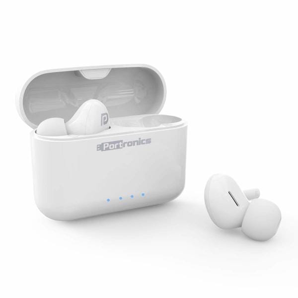 Buy Portronics Harmonics Twins 33 Smart Tws Earpods White Por 1175 on EMI