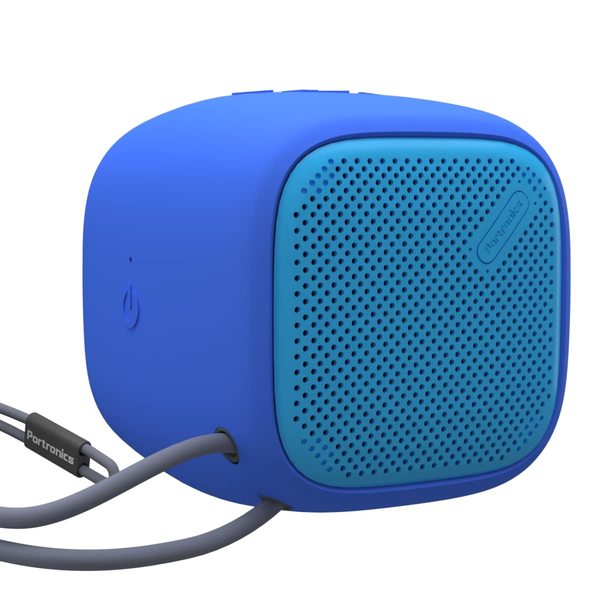Buy Portronics Bounce:Portable BT Speaker with FM ,Blue (POR 952) on EMI