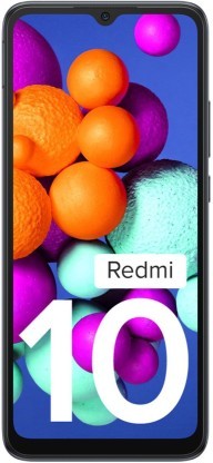 Buy Redmi 10 (6 GB, 128 GB, Midnight Black, 6000 mAh) on EMI
