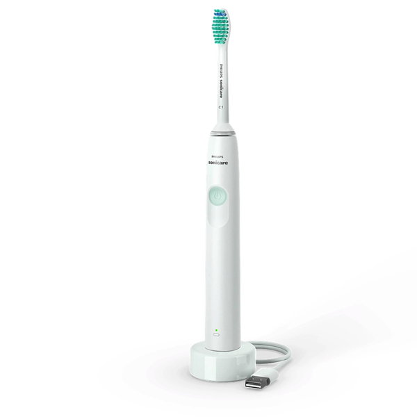 Buy Philips Sonicare ElectricToothbrush - Galway 1100 Series. Built in pressure sensor, Easy Start tech, Quad Pacer , 2 minute smart timerHX3641/11 (White) on EMI