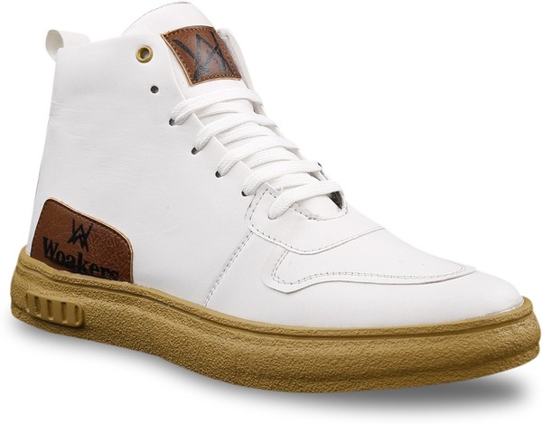 Buy Woakers Casual White Boots for Men on EMI