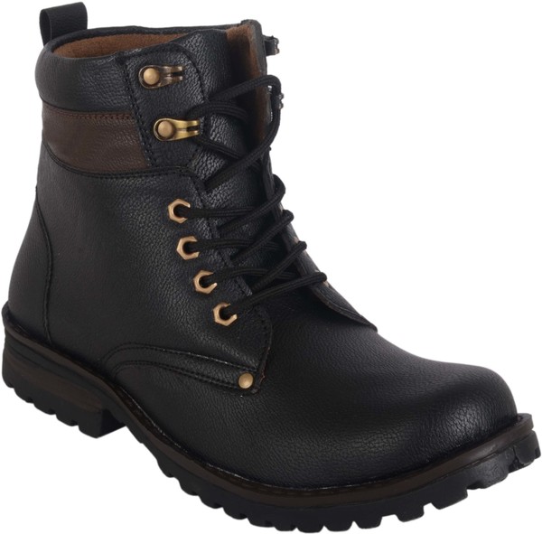Buy Woakers Casual Black Boots for Men on EMI