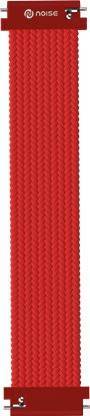 Buy Noise 22 MM Woven Nylon Smart Watch Strap (Red) on EMI