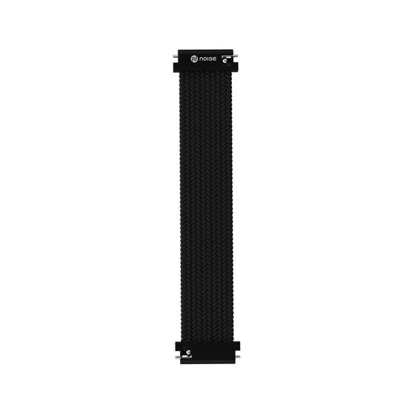 Buy Noise 22 MM Woven Nylon Smart Watch Strap (Black)-XS on EMI