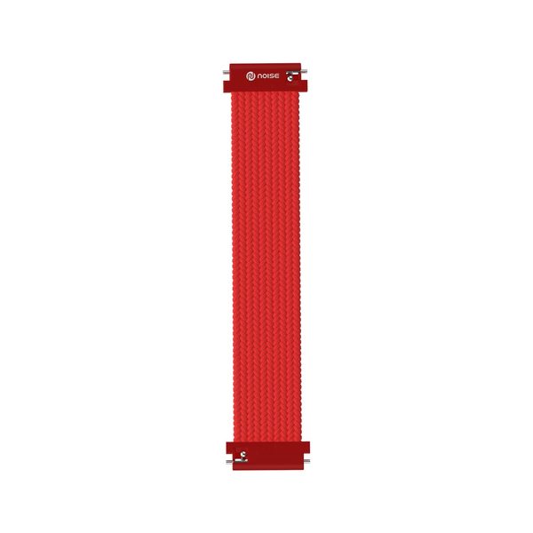 Buy Noise 22 MM Woven Nylon Smart Watch Strap (Red)-L on EMI