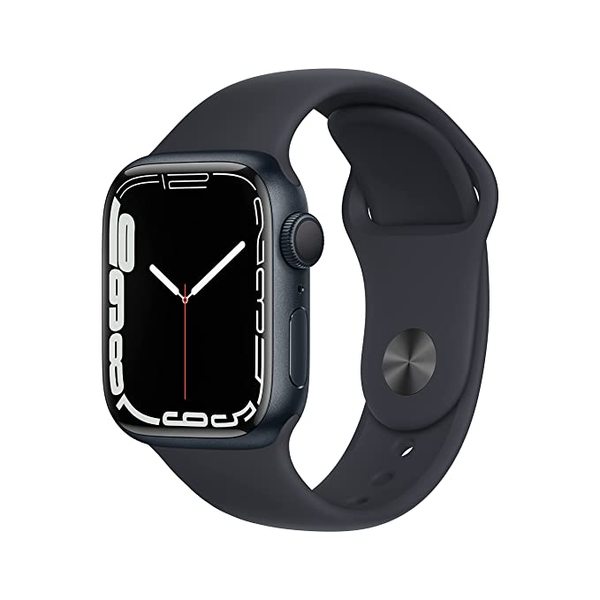 Buy Apple Watch Series7 (GPS + Cellular, 41mm) - Midnight Aluminium Case with Midnight Sport Band - Regular on EMI