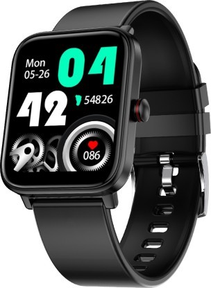 Buy Fire Boltt Ninja Pro Max Smartwatch(Bsw026, Black, Free Size) (Black) on EMI